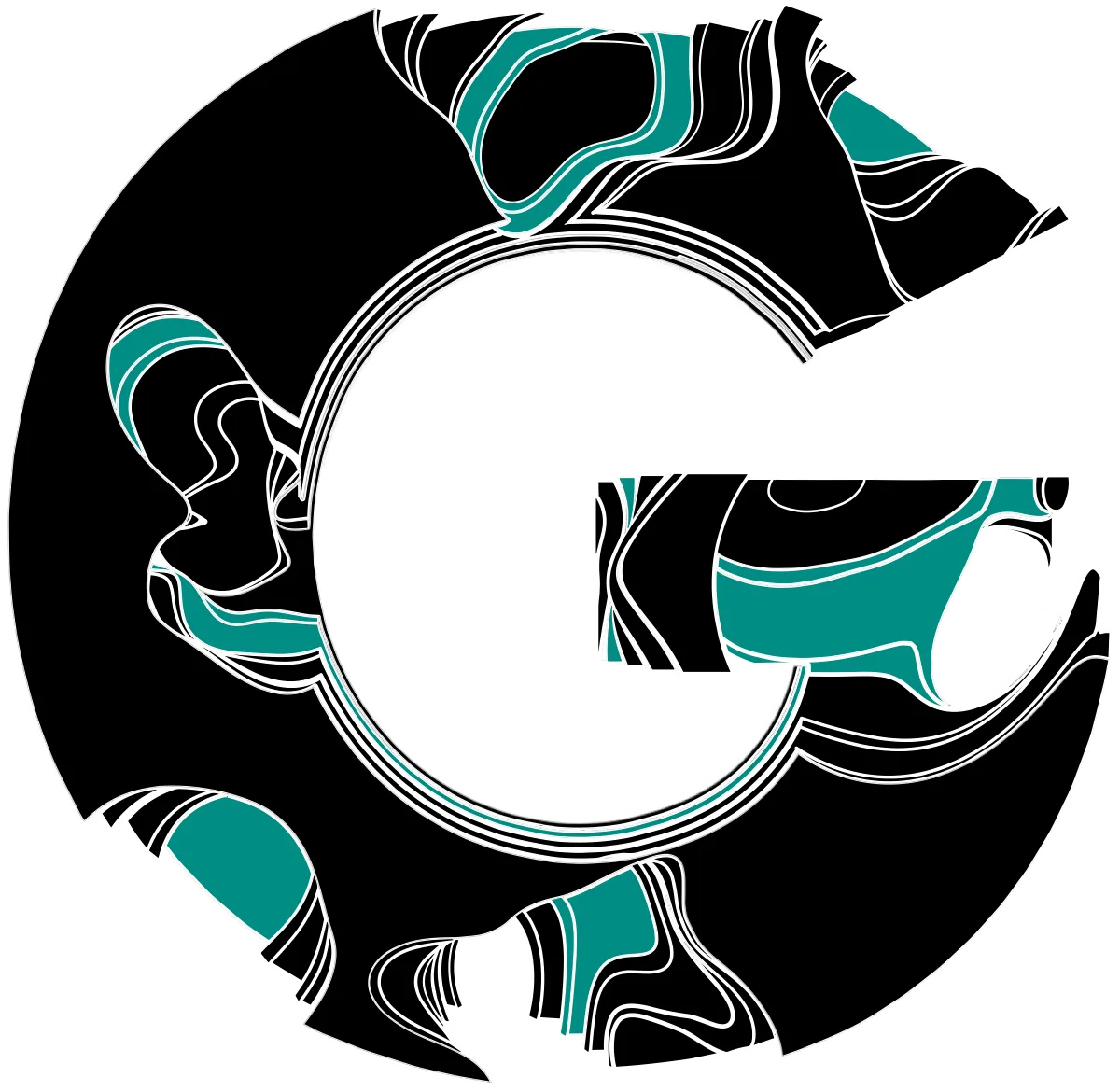 Gitcoin typography and identity artwork